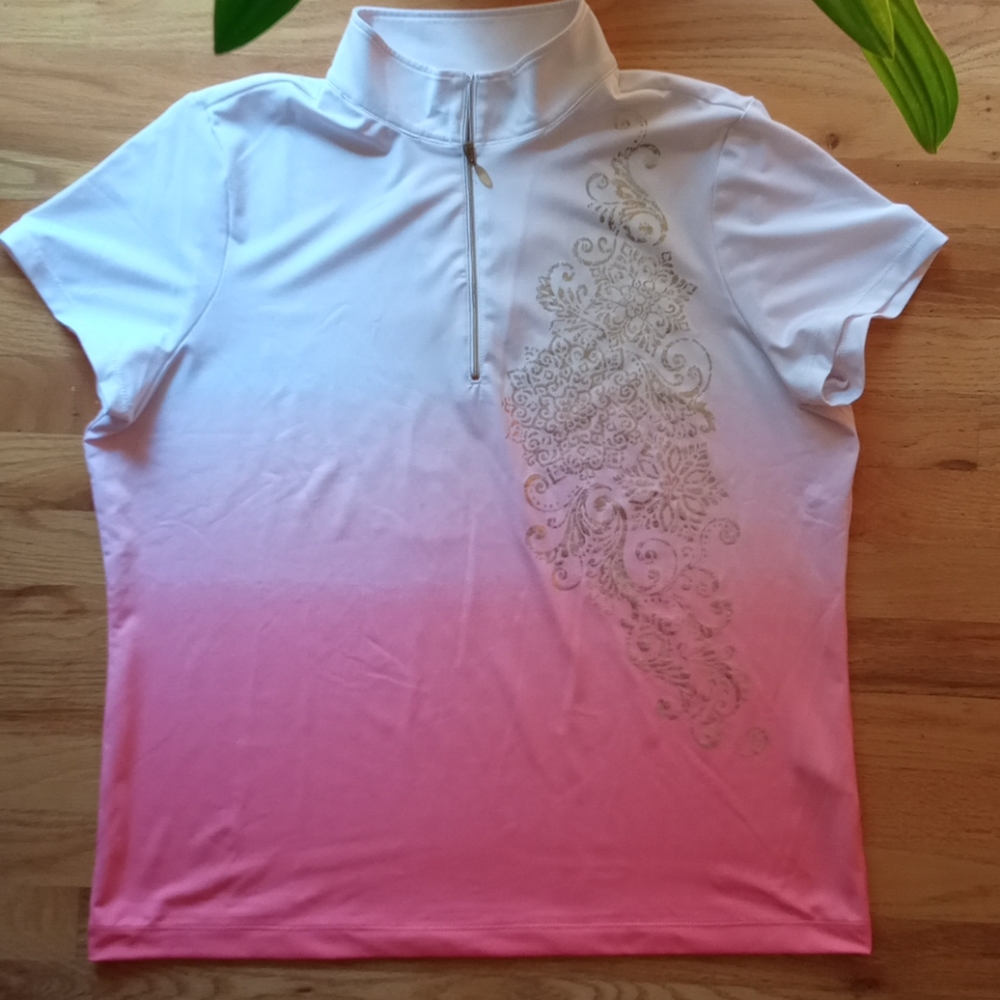 Zenergy golf by Chico's 3XL peach pink. Beautiful.